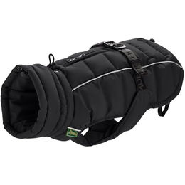 HUNTER Hundemantel Paxson Schwarz Wasserabweisend mit Reflektierenden Details Größe 25 – Bild 1 von 9