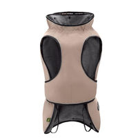 Produktbild von Hunter Hundemantel Uppsala Beige wasserabweisend mit 2in1 Design