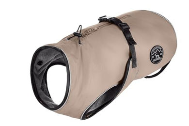 Hunter Hundemantel Uppsala beige wasserabweisend mit herausknüpfbarem Innenfutter Größe 42,5 - 1 Stk. – Bild 1 von 6
