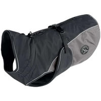 Produktbild von Hunter Hundemantel Uppsala Cozy Grau mit Plüsch Innenfutter wasserabweisend Größe 45 - 1 Stk.
