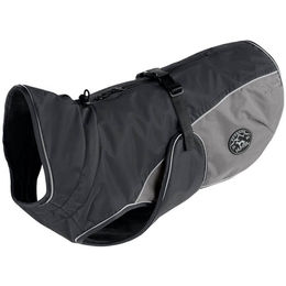 Hunter Hundemantel Uppsala Cozy grau wasserabweisend mit Plüschfutter Größe 35 - 1 Stk. – Bild 1 von 5