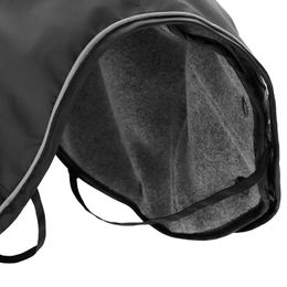 Hunter Hundemantel Uppsala Schwarz Größe 80 wasserabweisend – Bild 1 von 5