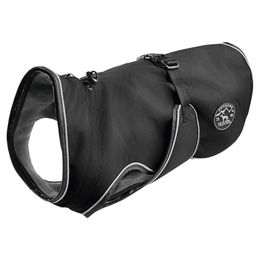 Produktbild von Hunter Hundemantel Uppsala schwarz wasserabweisend Polyester Rückenlänge 60 cm - 1 Stk.
