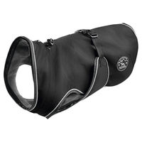 Produktbild von Hunter Hundemantel Uppsala schwarz wasserabweisend Polyester Rückenlänge 60 cm - 1 Stk.