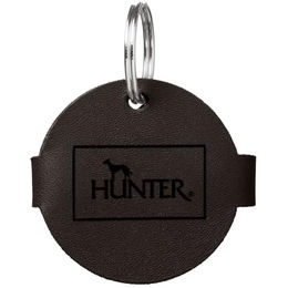 HUNTER Hundemarken-Etui Aalborg Anhänger aus Kunstleder Schwarz Größe S – Bild 1 von 2
