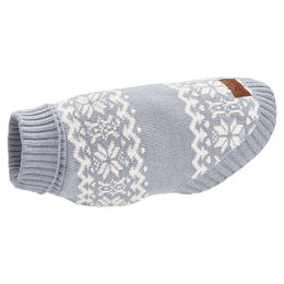 Hunter Hundepullover Birka Strickpullover für Hunde graublau Größe 50 – Bild 1 von 3