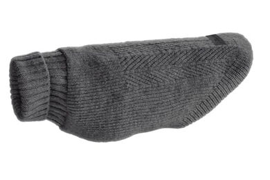 Hunter Hundepullover Genf Anthrazit aus recyceltem Polyester Größe 40 – Bild 1 von 7