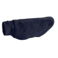 Produktbild von Hunter Hundepullover Genf Strickpullover aus recyceltem Polyester dunkelblau Größe 50