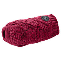 Produktbild von Hunter Hundepullover Malmö bordeaux mit Zopfstrick-Muster Größe 30 - 1 Stk.
