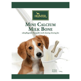 Produktbild von Hunter Hundesnack Mini Calcium Milk Bone Zahnpflege-Snack 90 g - 90 g