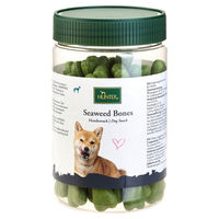 Produktbild von Hunter Hundesnack Seaweed Bones Zahnpflege-Snack vegan ohne tierisches Protein 200 g - 200 g