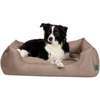 Produktbild von HUNTER Hundesofa Boston Hundebett braun Größe L aus Polyester