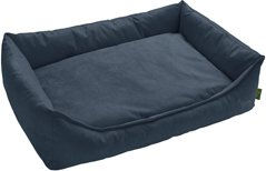 HUNTER Hundesofa Eiby Blau Größe L aus Polyester schmutzabweisend – Bild 1 von 4