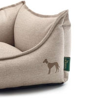 Produktbild von Hunter Hundesofa Livingston Hundebett aus Stoff in Beige Größe M