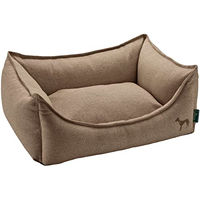 Produktbild von Hunter Hundesofa Livingston Hundebett aus Stoff in Braun Größe L