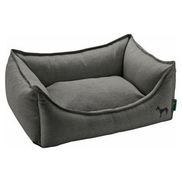 Hunter Hundesofa Livingston Hundebett aus Stoff in Grau Größe L – Bild 1 von 10