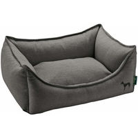 Produktbild von Hunter Hundesofa Livingston Hundebett aus Stoff in Grau Größe M