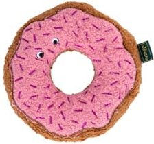 Hunter Hundespielzeug Belem Donut Plüsch braun rosa – Bild 1 von 8