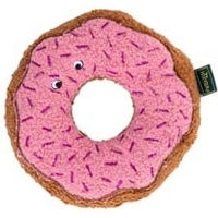 Produktbild von Hunter Hundespielzeug Belem Donut Plüsch braun rosa