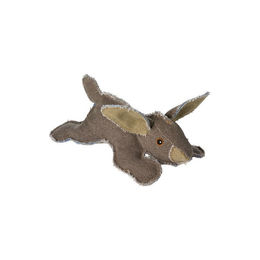 Hunter Hundespielzeug Canvas Wild Hase aus Baumwolle mit Quietschfunktion 27 cm Braun – Bild 1 von 6