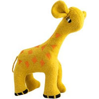 Produktbild von Hunter Hundespielzeug Eiby Giraffe Plüschspielzeug Gelb