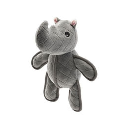 Hunter Hundespielzeug Nashorn Tough Toys Plüschspielzeug Grau für Welpen und mittlere Hunde - 24 cm – Bild 1 von 3