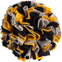 Produktbild von Hunter Hundespielzeug Schnüffelball Eiby Intelligenzspielzeug aus Polyester bunt 16 cm