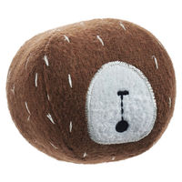 Produktbild von Hunter Hundespielzeug Tirana Ball aus Polyester Braun 10 cm - 10 cm