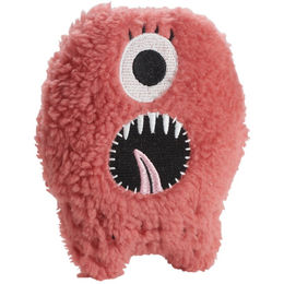 Hunter Hundespielzeug Tough Monster Gina Plüschspielzeug rosa bunt – Bild 1 von 2