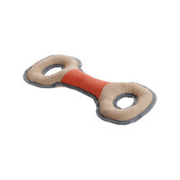 Produktbild von Hunter Hundespielzeug Tough Pombas Knochen Quietschspielzeug aus Baumwolle bunt - 34 cm