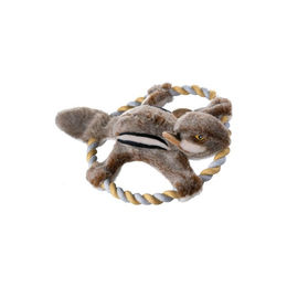 Hunter Hundespielzeug Wildlife Affe aus Plüsch Größe M Braun - 32 cm – Bild 1 von 9