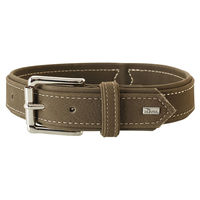 Produktbild von Hunter Hunting Hundehalsband aus Leder in Oliv, Größe M-L - 60 cm