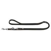 Produktbild von Hunter Hunting Verstellbare Führleine für Hunde aus Leder Schwarz 200 cm - 200 cm