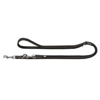 Produktbild von Hunter Hunting Verstellbare Leder Führleine für Hunde Schwarz 200 cm - 200 cm