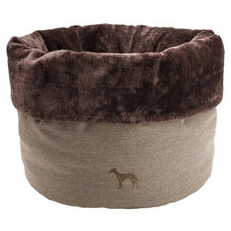 Produktbild von Hunter Katzenhöhle Livingston Kuschelhöhle aus Polyester braun