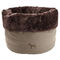 Produktbild von Hunter Katzenhöhle Livingston Kuschelhöhle aus Polyester braun