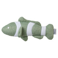 Produktbild von Hunter Katzenspielzeug Amur Fisch mit Catnip aus Polyester grün 21,5 x 7 x 7 cm