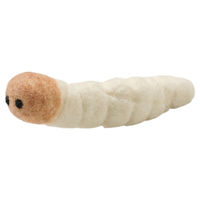 Produktbild von Hunter Katzenspielzeug Eddi The Engerling Ball aus Wolle in Beige und Braun