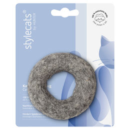 Hunter Katzenspielzeug Filzring grau 7 cm – Bild 1 von 1