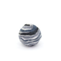 Produktbild von Hunter Katzenspielzeug Rolli Ball aus Filz Grau Weiß für Kitten