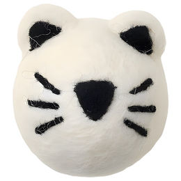 Hunter Katzenspielzeug Rubi weiß aus Wolle – Bild 1 von 1