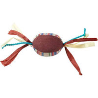 Produktbild von Hunter Kemi Katzenspielzeug Ball mit Catnip aus Textil und Papier Braun Bunt 10 cm