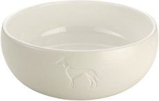 HUNTER Keramik-Hundenapf Lund weiß mit Silikonrand 1500 ml - 1500 ml – Bild 1 von 3