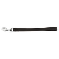 Produktbild von Hunter Kurzführer Handschlaufe aus Leder Schwarz 35cm