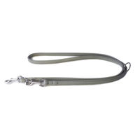 Produktbild von Hunter Leder-Hundeführleine Amsterdam Grau 200 cm x 18 mm