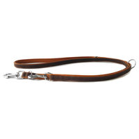 Produktbild von Hunter Leder-Hundeführleine Roma in Braun mit 200 cm Länge und 14 mm Breite
