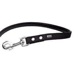Produktbild von Hunter Lederarmband für Hunde in Schwarz 18/100 - 1,8 m