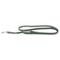 Produktbild von Hunter Lederband stufenlos verstellbare Führleine in Hunting Green