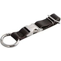 Produktbild von Hunter Leinenhalter Barrit aus Leder schwarz 16 x 2 cm
