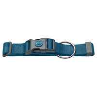 Produktbild von Hunter London Vario Plus Hundehalsband aus Polyester dunkelblau Größe L-XL